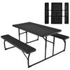 Foldable Picnic Table and Bench Set Outdoor Garden Furniture Gathering/Part