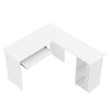 Corner Computer Desk L-shaped Home Office Table Workstation Study Furniture