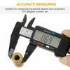 Digital Vernier Caliper Micrometer Measure Tool Gauge Ruler 150mm Black UK