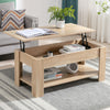 Coffee Table With Storage Lift Top Up Drawer Shelf Wooden Living Room Furniture