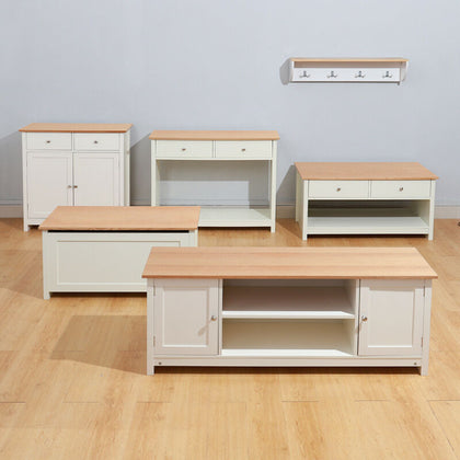 TV Cabinet Coffee Side Console Table Storage Wall Rack Living Room Furniture Set