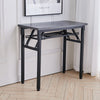 Folding Study Coffee Table Computer Desk Foldable Wooden Laptop Office/Classroom