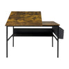 Industrial Style Computer Desk Study Desk Office Long Desk with Storage