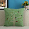 Cotton Linen Forest Throw Pillow Case Cover Bed Sofa Pack Cushion Home Dec