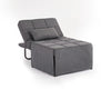 4 in 1 Convertible Sofa Bed, Single Sleeper Chair Folding Ottoman Adjustable