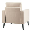 Modern Upholstered Accent Sofa Chair Button Tufted Armchair Leisure Lounge Chair