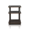 Furinno 15095CC/GY Turn-N-Tube Easy Assembly Multipurpose Shelf, Espresso