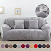 1/2/3/4 Velvet Stretch Sofa Covers Easy Fit Protector Couch Cover Thick Plush