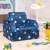3 in 1 Kids Sofa Chair Children Flip Open Sofa Bed Toddler Soft Couch Lounger