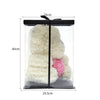 LED FOAM ROSE BEAR ARTIFICIAL FLOWER ROSE TEDDY BEAR DOLL FADDISH LOVE GIFT BOX