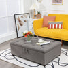 2-in-1 Convertible Sofa Bed Folding Ottoman Sleeper Space Saving Couch Lounger
