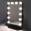 LED Touch Screen Makeup Mirror Adjustable Dimmable 360° Rotation Cosmetic Mirror