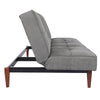 Upholstered 3 Seater Small Sofa Bed Settee Couch Recliner Sofabed Sleeper Beds