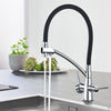 3 Way Water Filter Tap Kitchen Drinking Taps Sink Mixer Swivel Spout 2 Handles
