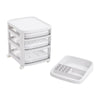 3/4/5/6 Rolling Drawers Storage Unit Jewellery School Study Table Top Under Desk