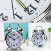 NEW Retro Loud Double Bell Mechanical Wound Alarm Clock UK