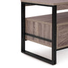 TV Unit Cabinet Stand Dark Wood Effect w/ Storage Drawers & Shelves | VonHaus