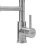 Kitchen Sink Mixer Taps Spring Pull Out Sprayer Commercial Dual Spout Swivel Tap