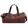 Mens Faux Leather Duffle Weekend Bag Gym Large Travel Luggage Handbag Holdall
