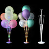 72cm LED Plastic Balloon Accessory Base Kit Table Support Holder Cup Stick Stand