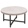Round Coffee Table Sofa Side End Tables Living Room Home Furniture Tea Table