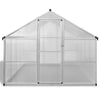 43556 Greenhouse with Base Frame Reinforced Aluminium 10,53 m² M9P3