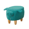 Upholstered Animal Shaped Ottoman Ride-on Footrest Stool Rest Seat TOY Kids New