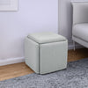 5-in-1 Stool Set Nested Stools Sofa Footstool Cube Combination Dining Chair Seat