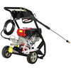 Mobile Petrol Pressure Washer Power 3950PSI Driven 7HP High Power Jet w/ 8m Hose