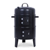 Large Outdoor Garden BBQ Smoker Smoking Cooking Patio Charcoal Barbecue Grill