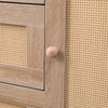 Pastoral Storage Cabinet Cupboard Sideboard Chest Of Drawers W/ 3 Drawers 1 Door