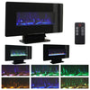 7 Colour Flame Arc Electric Fireplace w/backlight/Remote Control Wall Mounted