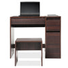 Dressing Table with Drawers, Mirror Stool Set Makeup Desk Vanity Table Bedroom