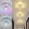 LED Crystal 5W Ceiling Light Fixture Pendant Lamp Lighting Chandelier UK Ship