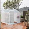 Outdoor Walk-In Greenhouse PVC Garden Plant Flower Grow Green House Aluminium