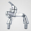 Modern Bathroom Chrome Sink Bath Filler Tap Shower Mixer Taps with Handset Hose