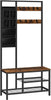 Shoe Rack Shoe Storage Organizer/Coat Rack Stand Entryway Storage Shelf