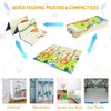 Foldable Baby Play Mat Double-Sided Crawling Mat Waterproof Large Foam Playmat