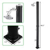 20L Portable Outdoor Shower Column Swimming Pool Bathing Beach Floor Standing