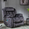 Electric Riser Massage Heat Recliner Power Lift Chair Cinema Sofa Armchair Grey