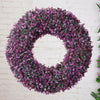 Home Round Artificial Wreath Boxwood Party Home Office Decor Indoor/Outdoor
