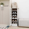 Shoe Cabinet Engineered Wood Shoe Storage Shelf Rack Set Multi Colours