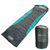 4 Season Mummy Sleeping Bag Dual Zip Camping Hiking Outdoor with Carry Bag