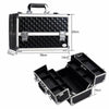 Extra Large Vanity Train Case Beauty Box Make up Jewelry Cosmetic Storage Box