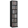 Stylish 8-Tier CD Cabinet Display Shelving Chipboard Freestanding Storage Furnit