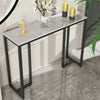Home Console Table Marble Side Table Long Bar Table Porch Accent Hallway Room