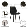 Set of 2 Velvet Dining Chairs Upholstered Seat Home&Restaurant NEW Office