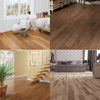 36pcs Waterproof PVC Flooring Planks Self-adhesive Floor Tile Multi Colours uk