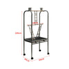 Rolling Metal Bird Play Stand Wooden Perches Ladders Parrot Playground Birds Fun