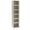 CD Cabinet Bookshelf Bookcase Shelf Video Bookcase Display Storage Organiser